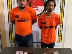 Polres Simalungun Tangkap Dua Pria Sindikat Jaringan Narkoba, Shabu 32,62 Gram Berhasil Diamankan