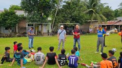 Dir Ops PT. MSC Berikan Motivasi Ke Mabar FC, Tamat Sekolah Dijamin Kerja