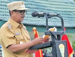 Plt Bupati Simalungun Pimpin Upacara Penyambutan Satgas Pamtas Yonif 122/TS Usai Bertugas di Papua