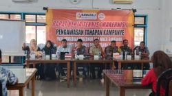 Panwascam Sei Suka Laksanakan Rapat Kerja Teknis Pengawasan Tahapan Kampanye Pilkada Serentak Tahun 2024