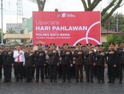 Polres Batu Bara Gelar Upacara Peringatan Hari Pahlawan 10 November Tahun 2024