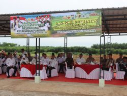 Polres Batu Bara Launching Gugus Tugas Ketahanan Pangan Nasional