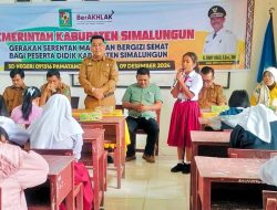 Pemkab Simalungun Laksanakan Gerakan Serentak Makanan Bergizi Sehat Bagi Peserta Didik