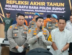 Polres Batu Bara Refleksi Akhir Tahun 2024 Tangani 1.615 Kasus Kamtibmas