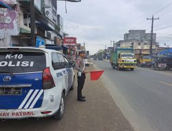 Sat Lantas Polres Batu Bara Patroli,Pastikan Kamseltibcar Lantas