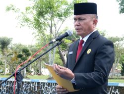 Pemkab Simalungun Gelar Upacara Peringatan Hari Otda Ke XXIX Tahun 2025