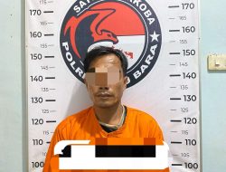 Polres Batu Bara Ringkus Seorang Laki-laki Diduga Bawa Sabu 1.897 Gram