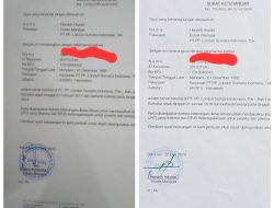 GAWAT ! Manager PT. PP. Lonsum Indonesia Persero Kebun Bahlias Estate Hendrik Hayata Diduga Memiliki Dua Tanda Tangan Yang Berbeda