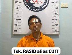 Polsek Limapuluh Polres Batubara Amankan Seorang Laki-Diduga Terkait Sabu