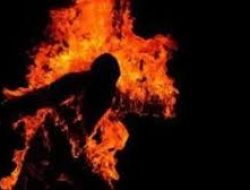 Geger ! Diduga Mantan Suami Bakar Istri di Batu Bara