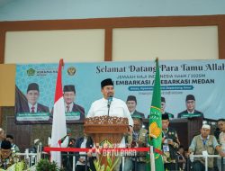 Bupati Batu Bara Sambut Kepulangan Jemaah Haji Batu Bara