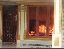 Satu Rumah Permanen Terbakar di Indrapura