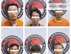 6 Orang Diringkus Satres Narkoba Polres Batu Bara Diduga Hendak Pesta Sabu