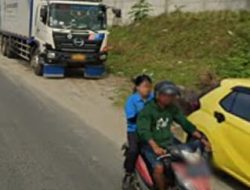 Pengguna Jalan  Keluhkan Adanya Truck-Truck Ukuran “Raksasa” Parkir Sembarangan Disekitar Pintu Masuk KEK Sei Mangkei
