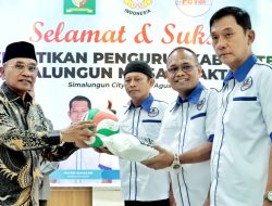 Hadiri Pelantikan Pengurus PBVSI Simalungun, Bupati Berpesan: Lahirkan Atlet Bola Voli Berprestasi