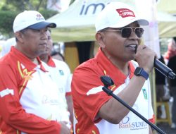 Meriahkan HUT RI ke-80, Bupati Simalungun Lepas Seribu Peserta Lomba Lari 10K, 5K, dan 3K