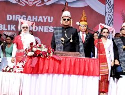 Ribuan Warga Masyarakat Kabupaten Simalungun Antusias Ikuti Upacara HUT Kemerdekaan RI Ke 80 Tahun 2025