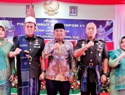 Bupati Simalungun Hadiri Acara Pisah Sambut Dandenpom I/1 Pematangsiantar