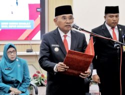 Bupati Simalungun Lantik Mixnon Andreas Simamora Sebagai Sekda Kabupaten Simalungun