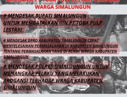 BEM STAI Panca Budi Perdagangan dan BEM SI Mengecam Keras Tindakan Arogansi PT TPL