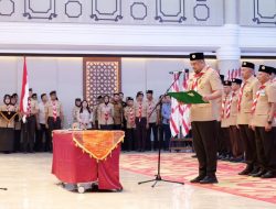 Wakil Bupati Simalungun Hadiri Pelantikan Pengurus Kwarda Sumut, Pramuka Didorong Perkuat Peran dalam Pencegahan Narkoba