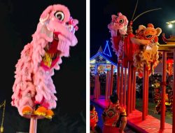 Waka Polres Batu Bara Hadiri Atraksi Barongsai dan Tarian Etnis Tionghoa