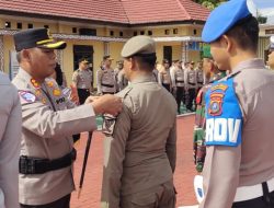 Kapolres Simalungun Pimpin Apel Gelar Pasukan Operasi Lilin Toba 2025, Kerahkan Ratusan Personel Amankan Nataru