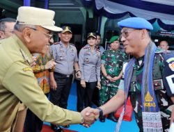 Bupati Simalungun Dr.Anton Ahmad Saragih Sambut Kunjungan Kerja Danpuspomad Mayjen TNI Eka Wijaya Permana
