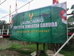 Kepala Desa Kandangan Beserta Jajaran Ikuti Louncing 200 Titik Jembatan Garuda Oleh KSAD Jendral TNI Maruli Simanjuntak.M.Sc Secara Daring