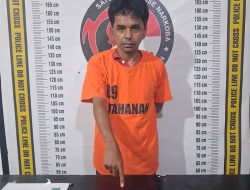 Pria Tanah Jawa Dibekuk Polres Simalungun Saat Mau Jual Sabu Tunggu Pembeli Didepan Rumah Warga