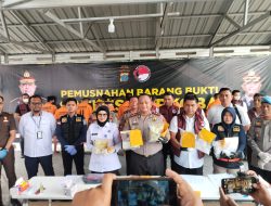 Satres Narkoba Polres Batu Bara Tangkap Kurir Digerbang Tol Amplas