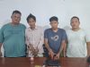 Miliki Sabu, Wahyu Andika Dan Dedi Putra Tak Berkutik Diborgol Polisi di Huta I Bandar Rejo