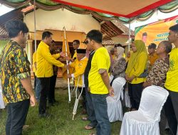Konsolidasi Berkelanjutan, Partai Golkar Way Kanan Gelar Muscam Kecamatan Buay Bahuga