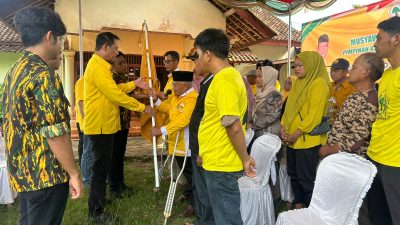 Konsolidasi Berkelanjutan, Partai Golkar Way Kanan Gelar Muscam Kecamatan Buay Bahuga
