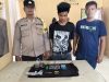 Polsek Dolok Batu Nanggar Polres Simalungun Ringkus Seorang Pria Bersama Barang Bukti 21 Klip Sabu