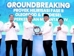 Hadiri Groundbreaking Hilirisasi PTPN IV di KEK Sei Mangkei, Bupati Simalungun Sampaikan : Langkah Strategis Dorong Ekonomi Daerah